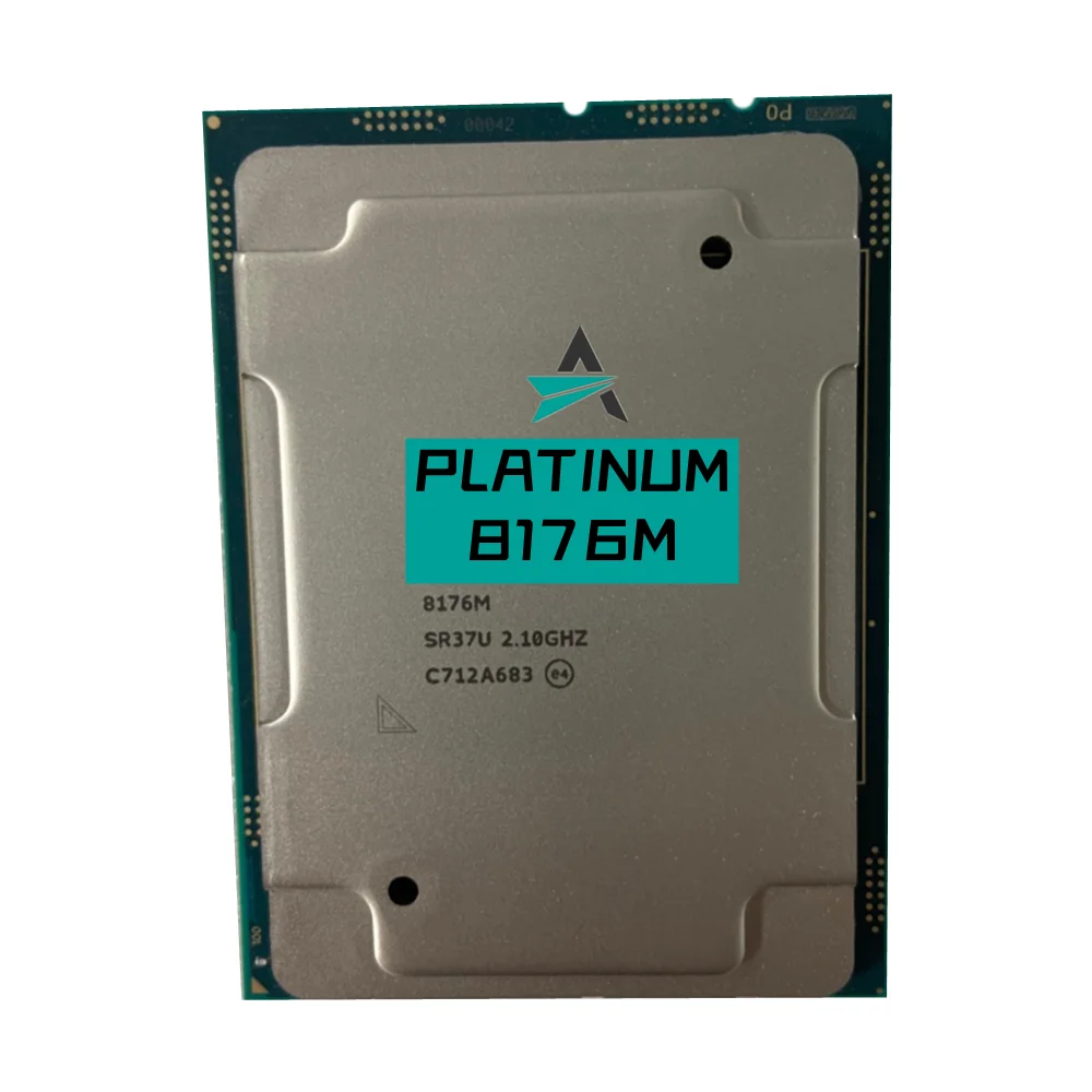 Xeon Platinum 8176M официальная версия процессора 2.1GHz 38.5MB 165W 28Core 56Thread processor LGA3647 Бесплатная Доставка
