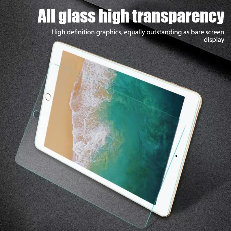 Закаленное Стекло для iPad 5th 6th 7th 8th 9th Защитная пленка для экрана iPad 11 Pro Air 4 5 Защитное стекло 9,7 10,2 10,9 11 дюймов