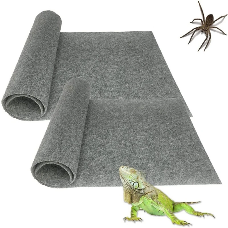 Создайте спокойное место отдыха для рептилий, маленьких домашних животных с мягким ковровым покрытием из рептилий, способствующим расслаблению и удовлетворенности 6XDE