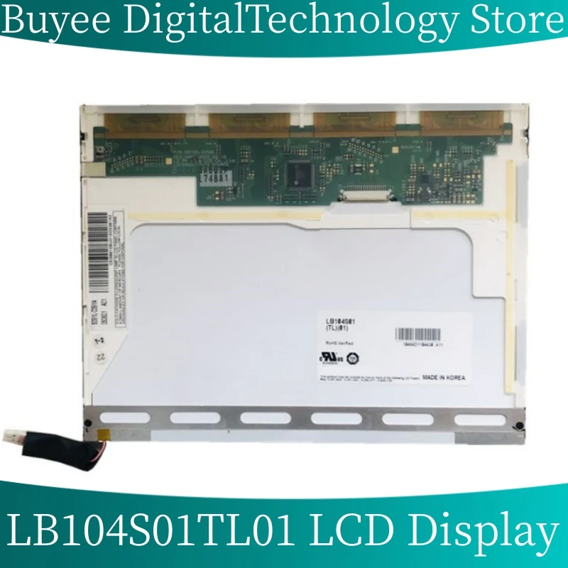 Новый 10,4-дюймовый ЖК-экран LB104S01TL01 ЖК-дисплей LB104S01 (TL) (01) Светодиодная Экранная панель 800*600 Дисплей