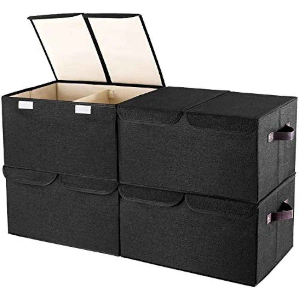 Коробка для хранения одежды с крышкой, коробка для домашних закусок, игрушек и разных мелочей, автомобильная резервная сортировочная корзина MCSE1257