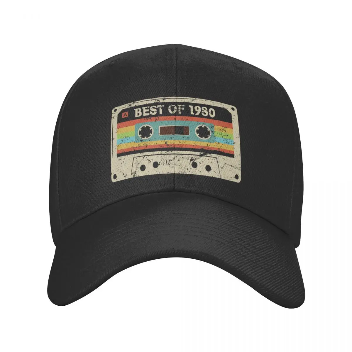 На заказ от 1980 кассеты бейсболка Мужчины Женщины дышащие винтажные 42-й день рождения подарок микстейп папа шляпа спортивный крышки пружины