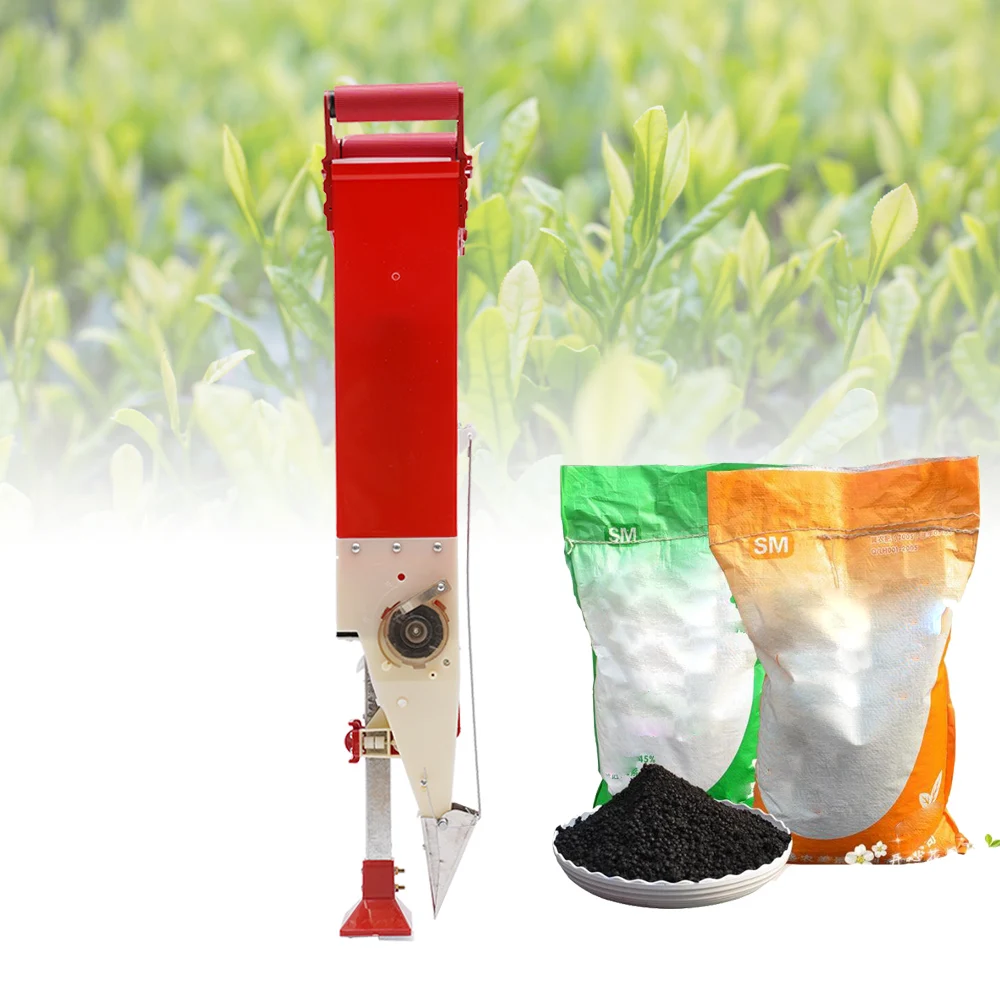 Ручное удобрение 6-8 Му, Прочный инструмент для внесения удобрений, Регулируемый Ручной аппликатор для посева удобрений