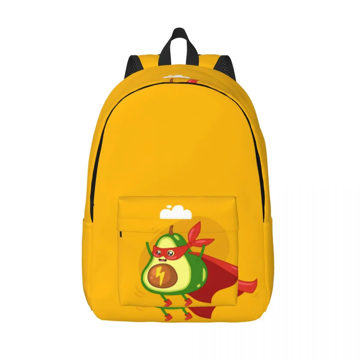 Студенческая сумка, забавный рюкзак с принтом авокадо, легкий рюкзак для родителей и детей, сумка для ноутбука для пары