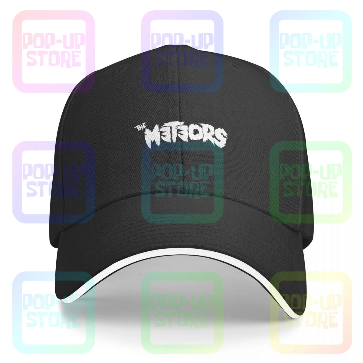 Кепка Meteors Rock, андеграундная музыка, панк-медаль рок-группы, бейсбольная кепка, дизайн шляпы дальнобойщика