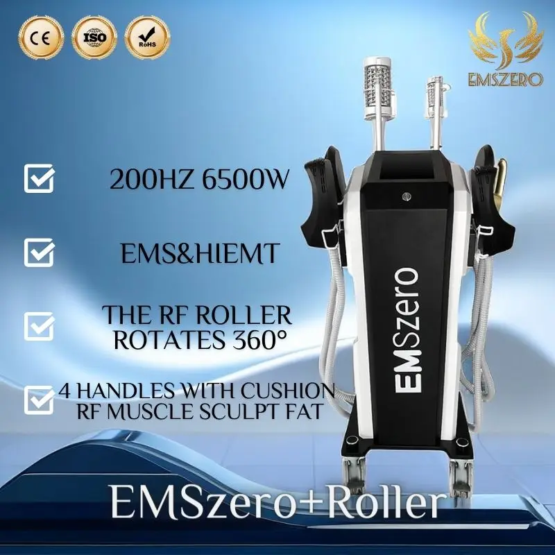 Роликовый массаж EMSzero RF Hi-emt Muscle Sculpt Stimulation Роликовый массажер для сжигания жира и целлюлита Ems NEO