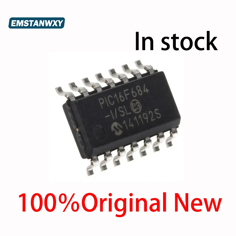 (10-100 штук) 100% Новый чипсет PIC16F684-I/SL PIC16F684 sop-14
