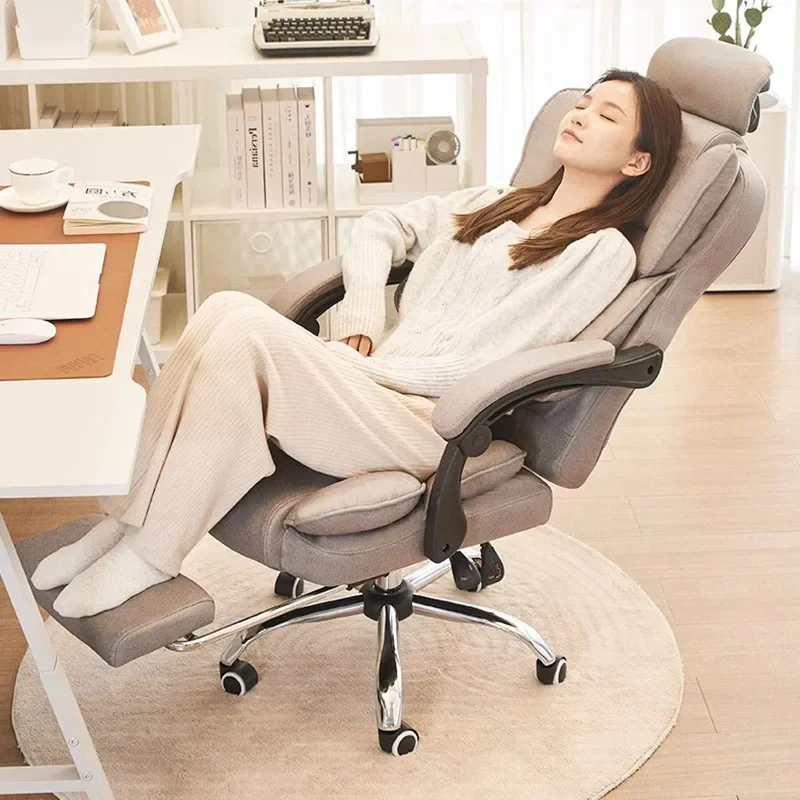 Офисное кресло на колесиках, Вращающееся Дизайнерское Мобильное Эргономичное офисное кресло, Диваны, кресло, Удобная мебель для дома Sillas De Oficina