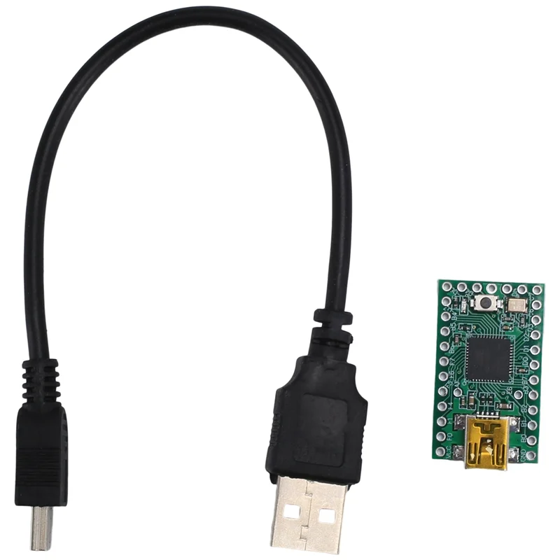 Плата расширения Teensy 2.0 USB AVR ATMEGA32U4 с кабелем передачи данных для Arduino