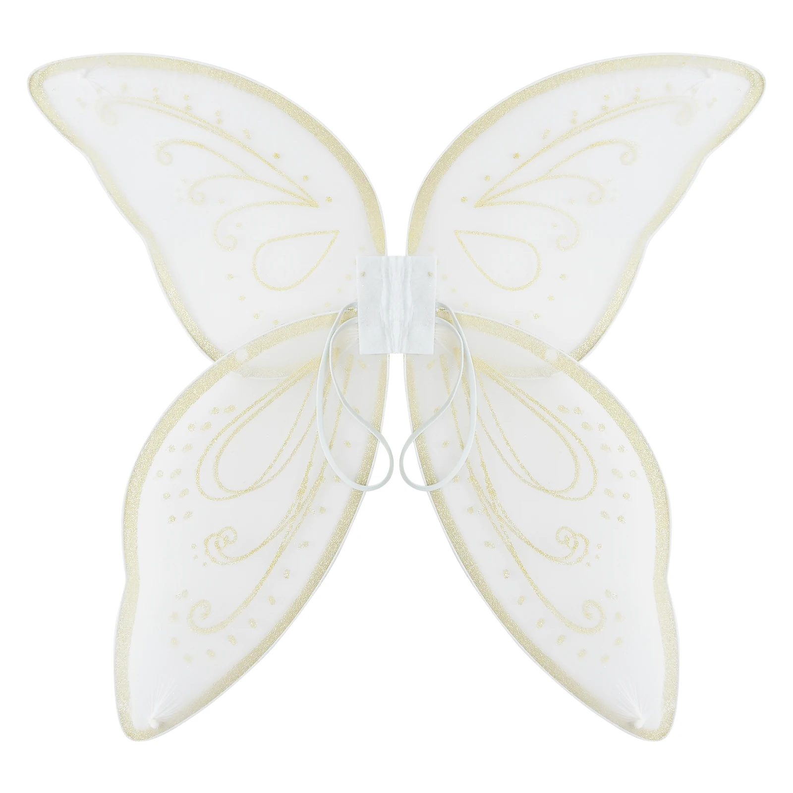 Блестящие крылья бабочки, Рождественский косплей, крылья феи-Ангела, реквизит для фотосъемки на карнавал Хэллоуин