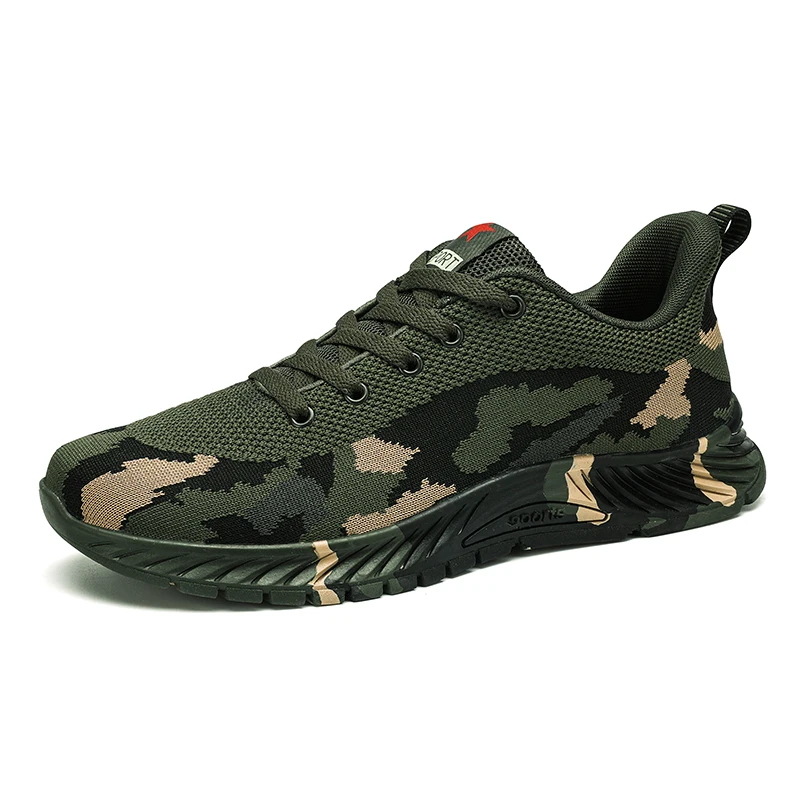 Студенческая военная тренировочная обувь, камуфляжные кроссовки, мужская военная обувь для мужчин, женская обувь, уличная походная повседневная обувь для пеших прогулок