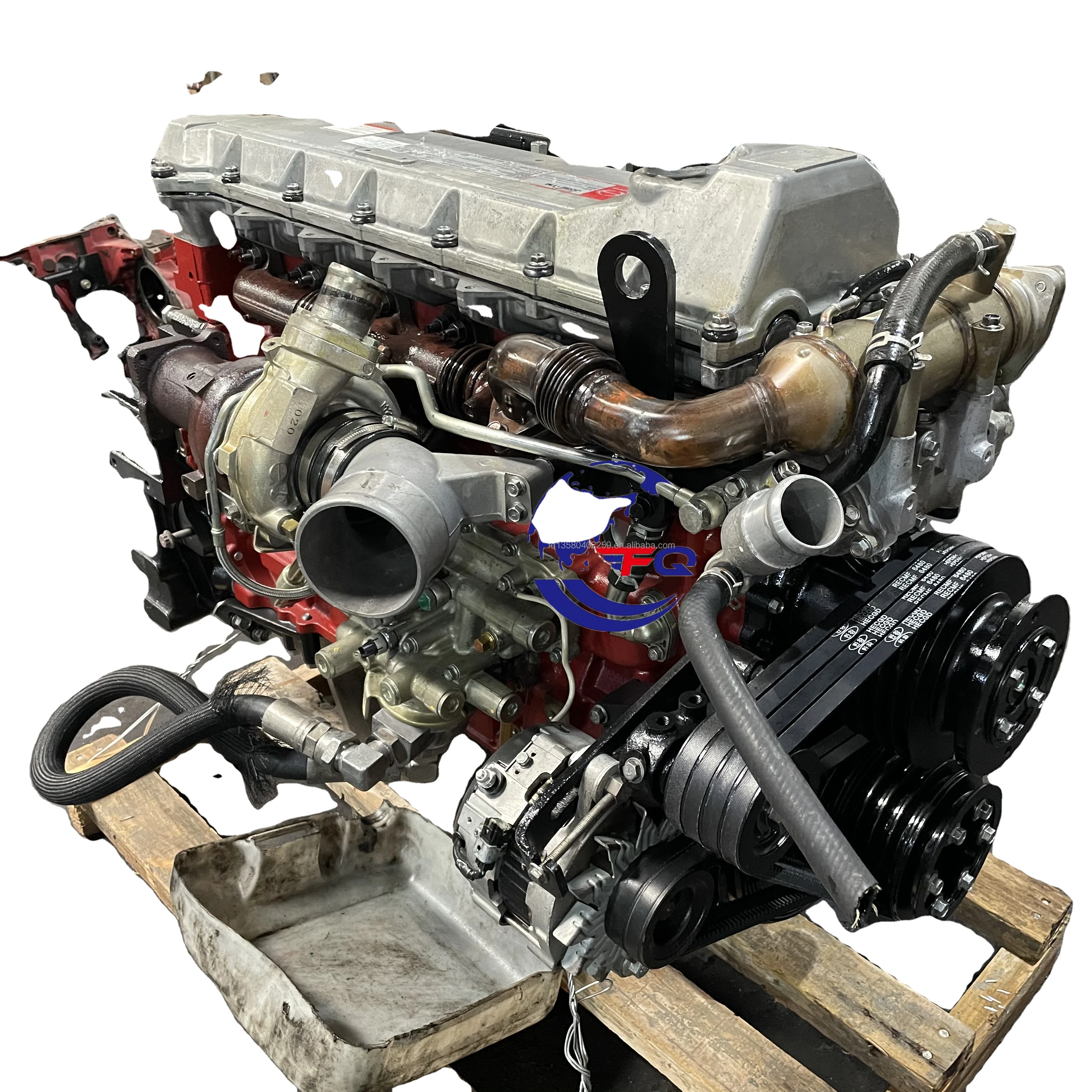 Экскаватор Оригинальный, б/у, на 90% новый двигатель В сборе Двигатель J08E для SK330-8