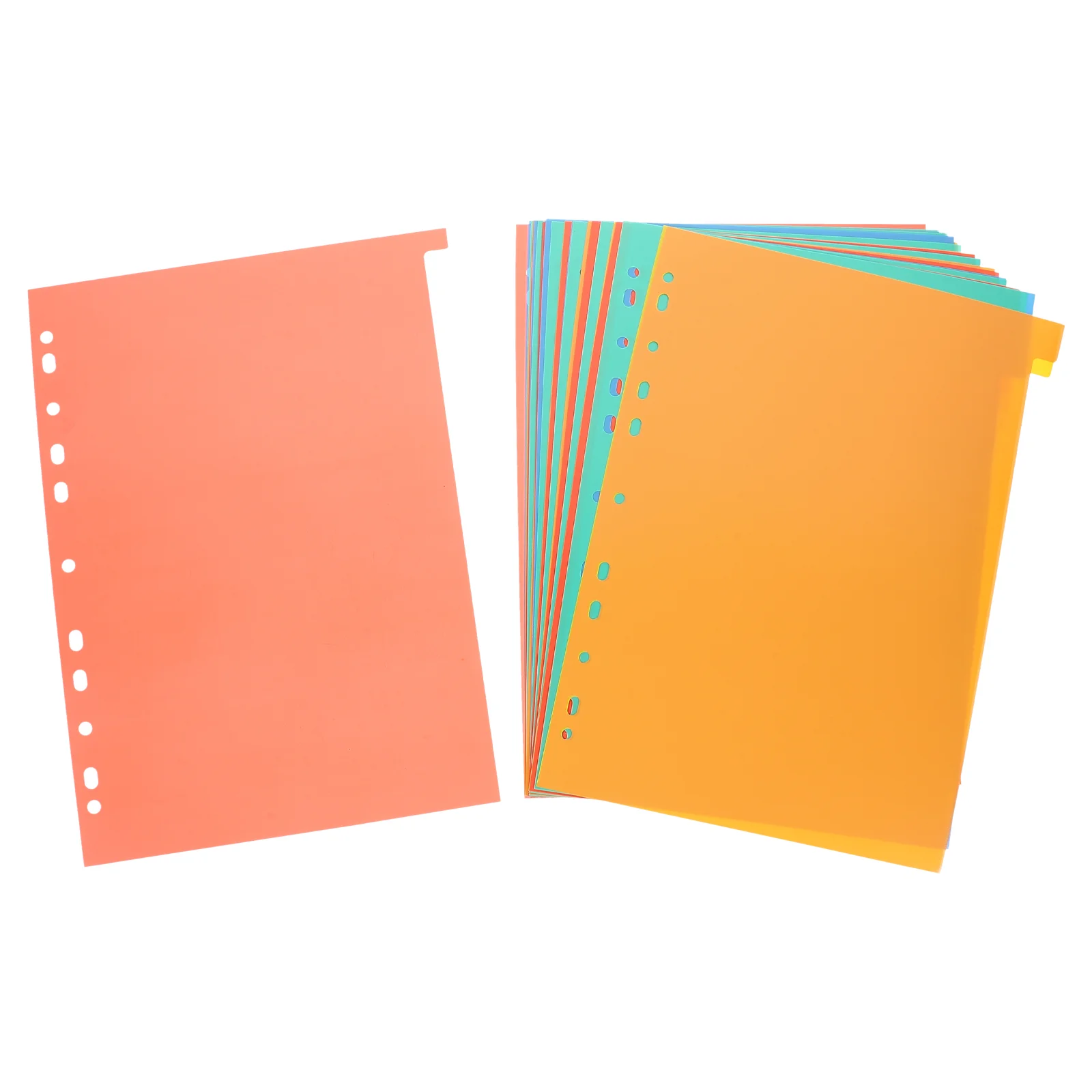 / Разделители вкладок Связующие Пластиковые этикетки Вкладыши Бумажные страницы Принадлежности для ноутбуков Разделитель файлов формата А4 для школьного офиса