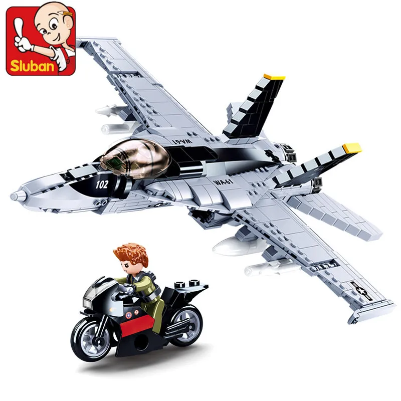 Военные строительные блоки Истребитель AH-1Z VIPER ВВС F /A-18E, Авиационное оружие, Авиационные развивающие игрушки, Рождественские подарки