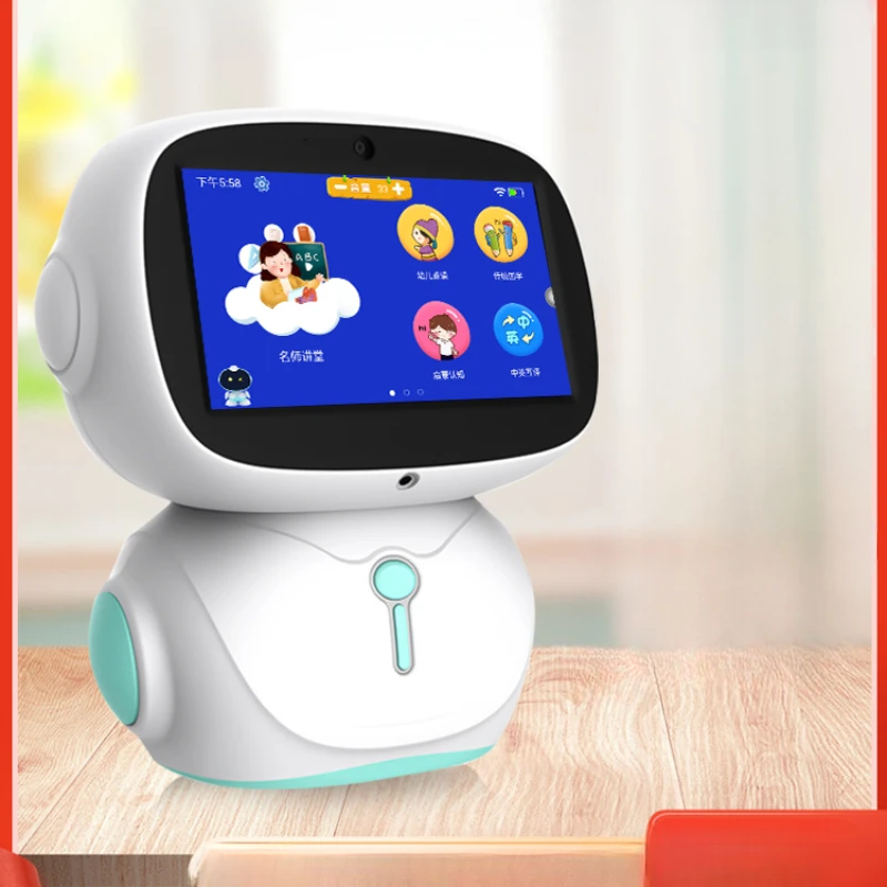 Интеллектуальный робот wifi видео-обучающая машина для детей раннего возраста, обучающая машина для чтения младенцев, детские игрушки International