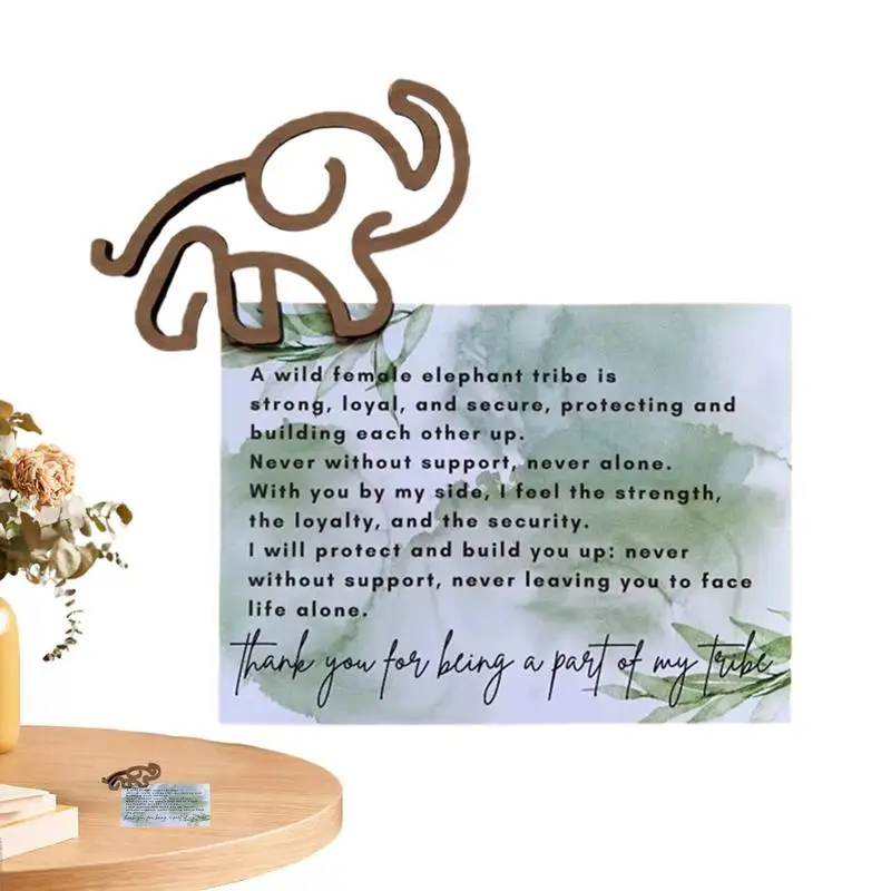 Открытка со слоном На день рождения, открытка с изображением дикой самки слона, зеркало заднего вида в автомобиле, подвеска в виде слона для домашней вечеринки в саду, патио.