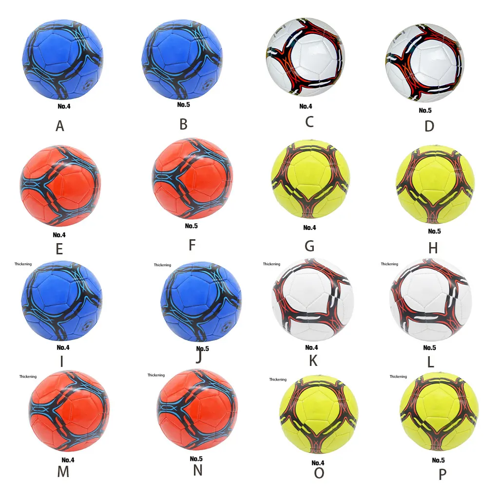 Новейший футбольный мяч - износостойкий и прочный тренировочный мяч для официальной игры в футбол с мячом, широко используемый портативный утолщенный