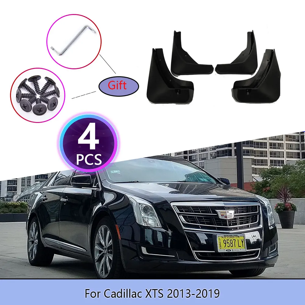 Автомобильные брызговики для Cadillac XTS 2013 ~ 2019 Облицовочные брызговики Брызговик для защиты аксессуаров Автомобильные товары 2014 2015 2016