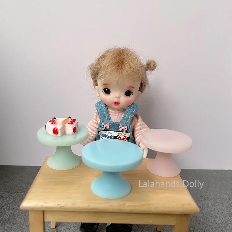 Кукольный Домик (вращающийся) Мини-колесо для торта Модель Миниатюрного Игрового Домика для еды Аксессуары для игрушек