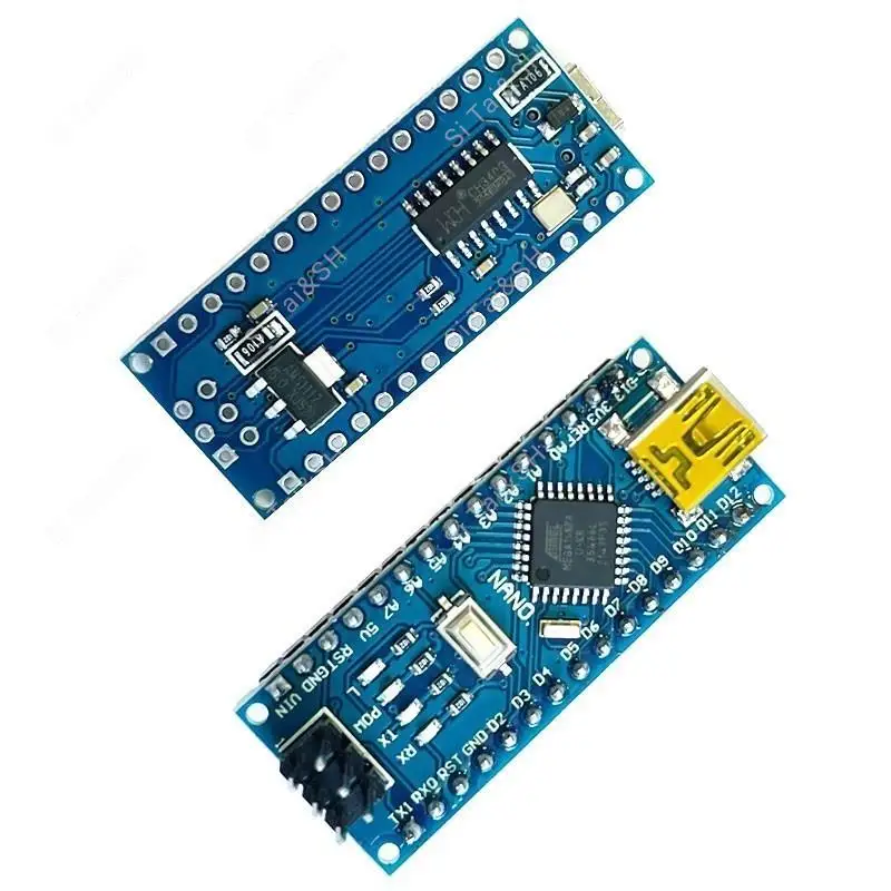 Для Nano Micro USB с совместимым загрузчиком Красный контроллер для Arduino CH340 USB драйвер 16MhzATMEGA168P