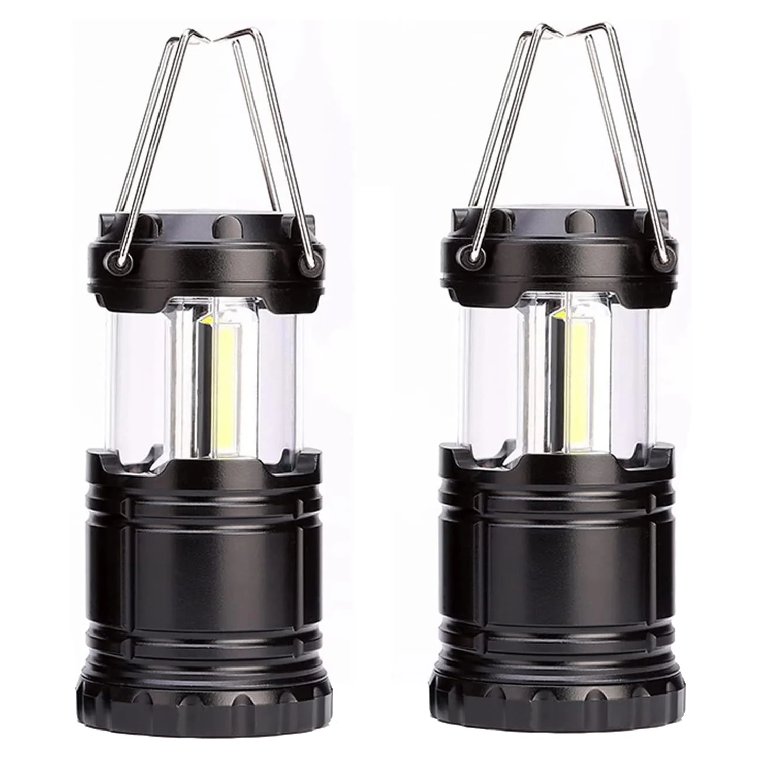 Переносная походная лампа COB со складной водонепроницаемой лампой, лампа на батарейках, Переносная походная лампа