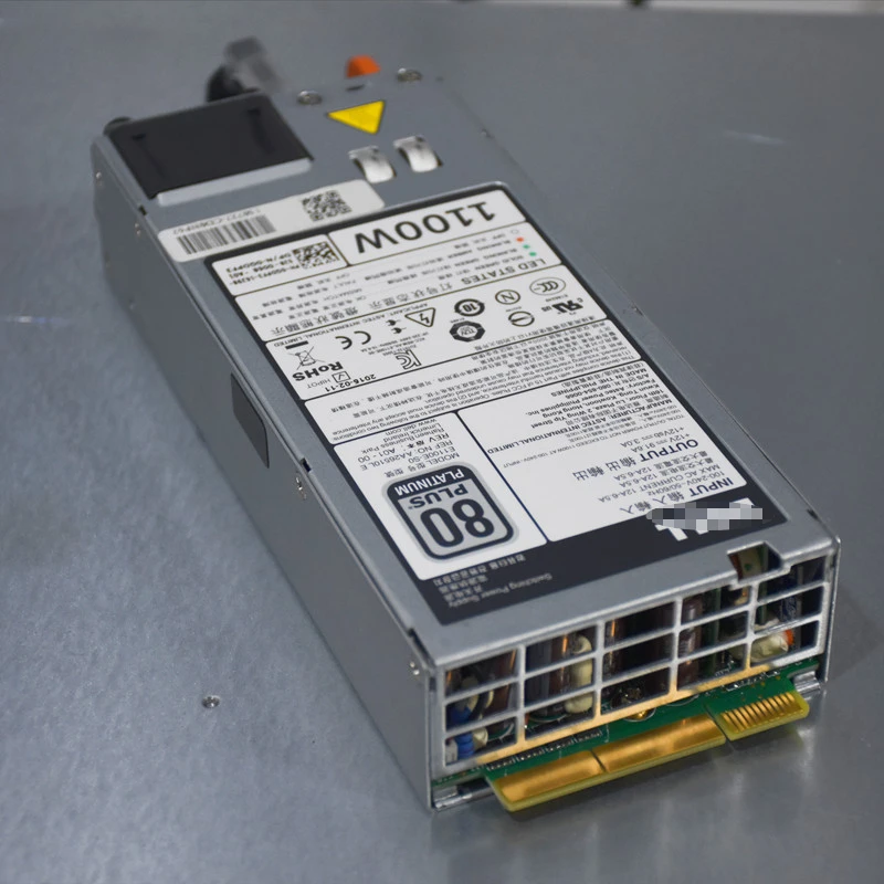 Оригинал для R920 R720 R820 R720XD R520 R820 T620 серверный блок питания мощностью 1100 Вт E1100E-SO L1100E-SO 0GDPF3 0GYH9V 0YT39Y