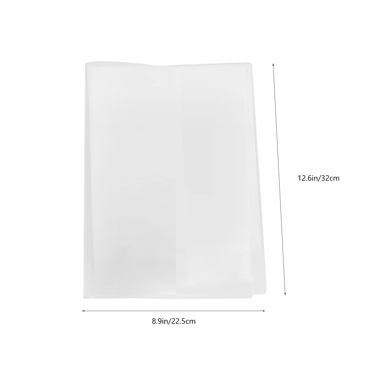 2 шт Прозрачный защитный чехол формата А5, бумажная пленка для ноутбука, прозрачный ПВХ пластик